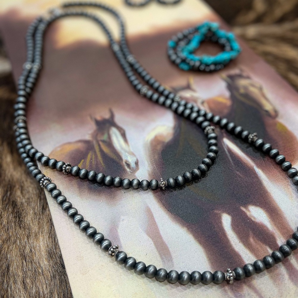 Navajo Pearls Pecos Necklace